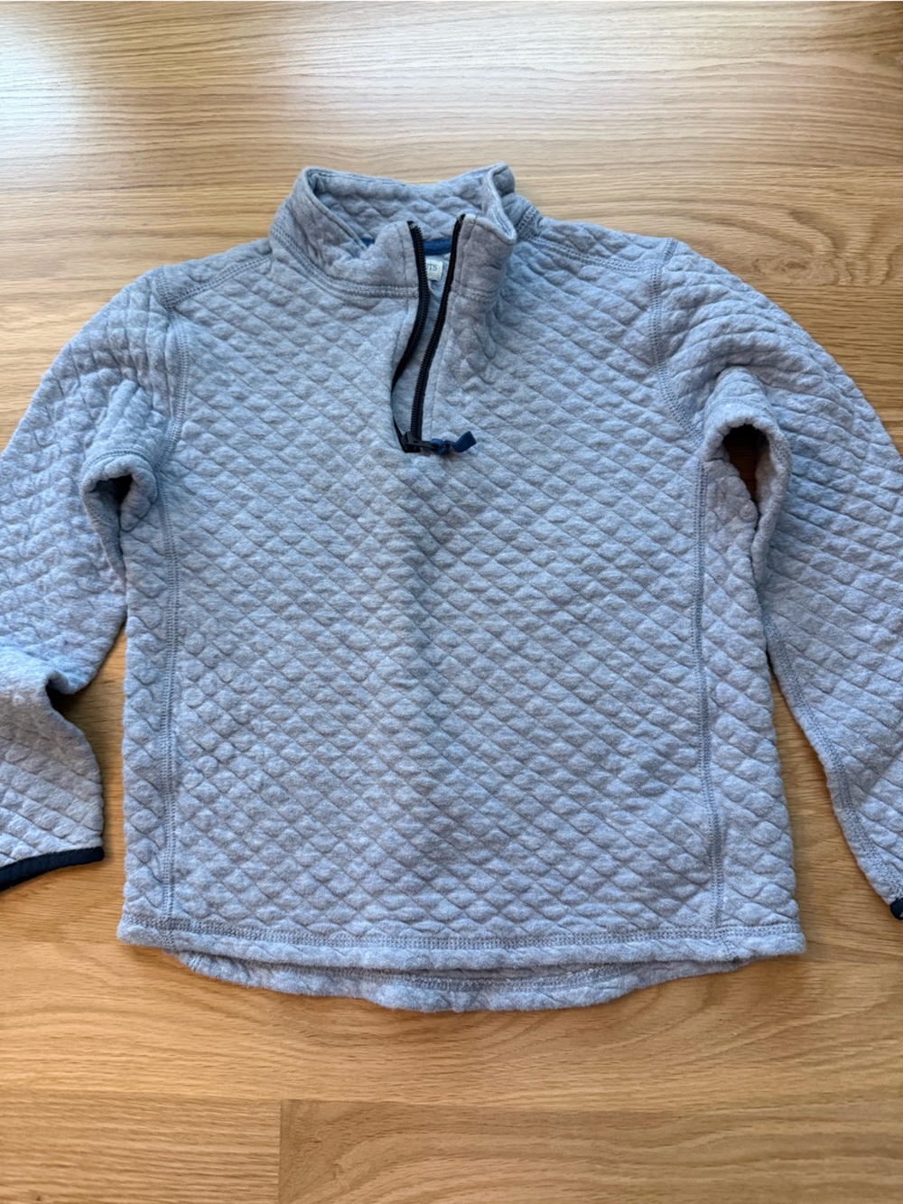 Crewcuts Light blue Quilted Half-Zip Pullover